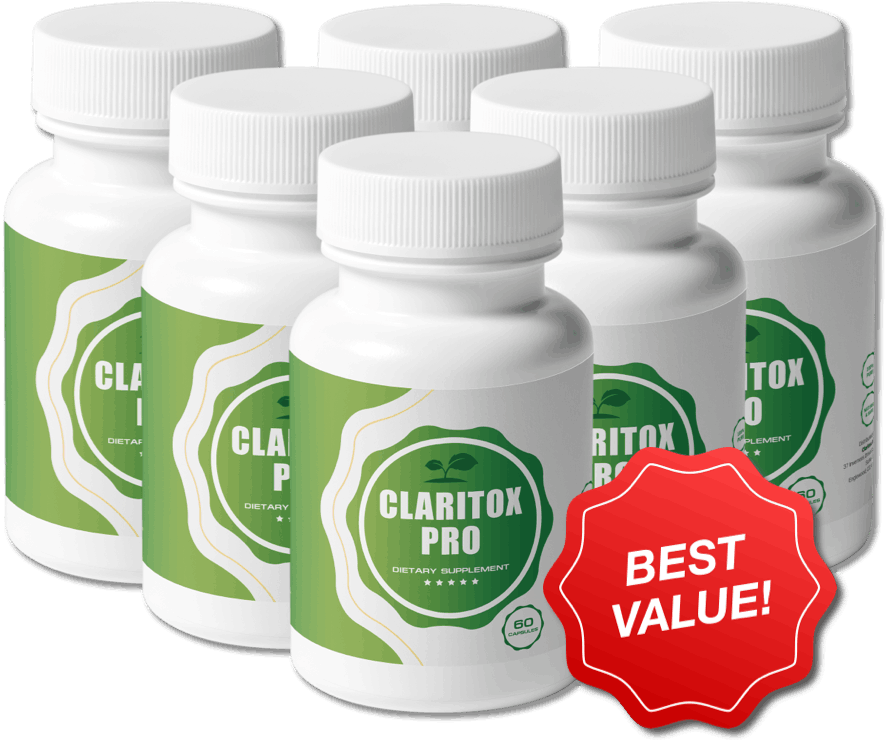 Claritox Pro 6 bottles